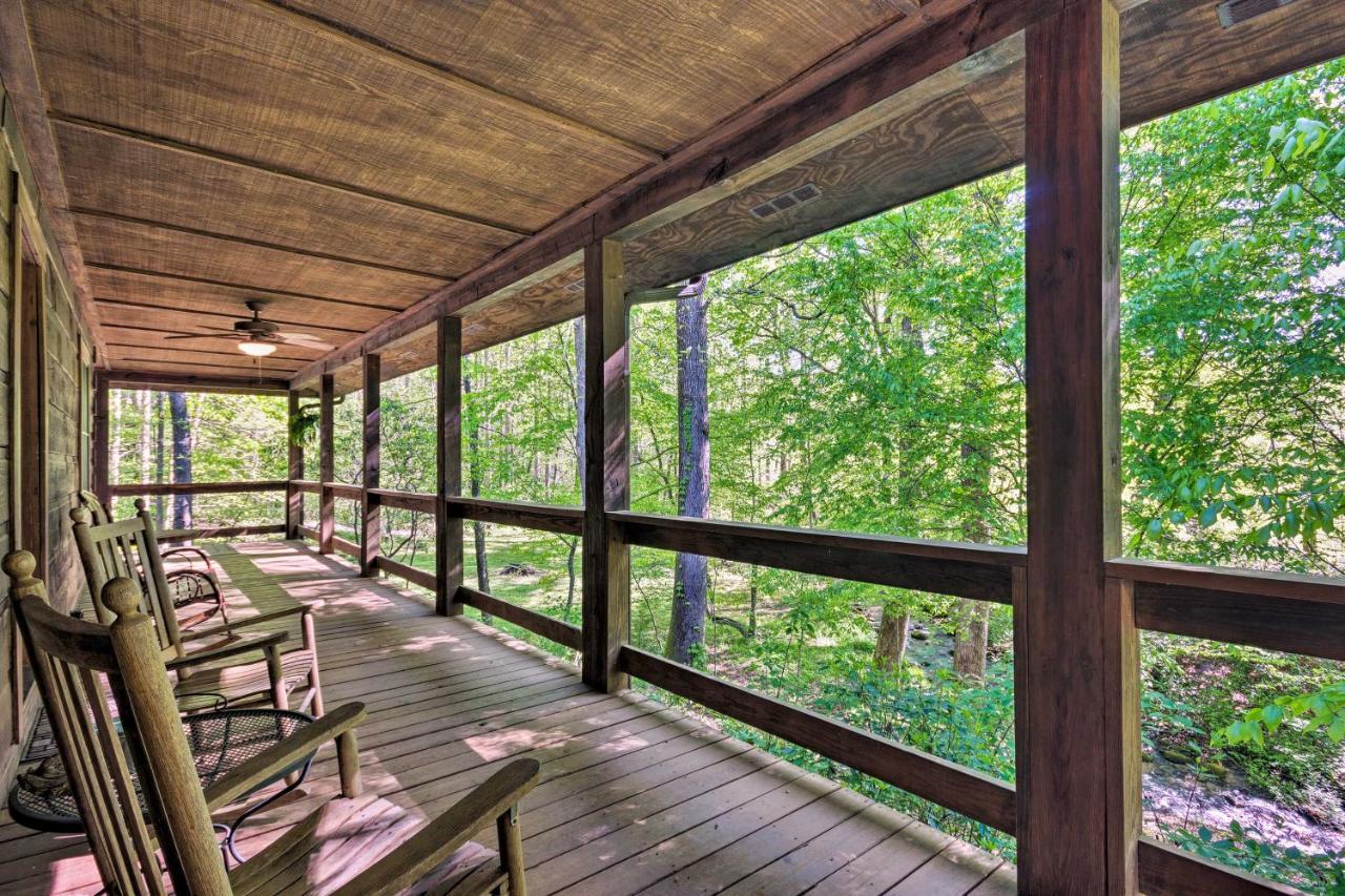 Creekside Marietta Cabin Retreat With Fire Pit! Slater-Marietta المظهر الخارجي الصورة