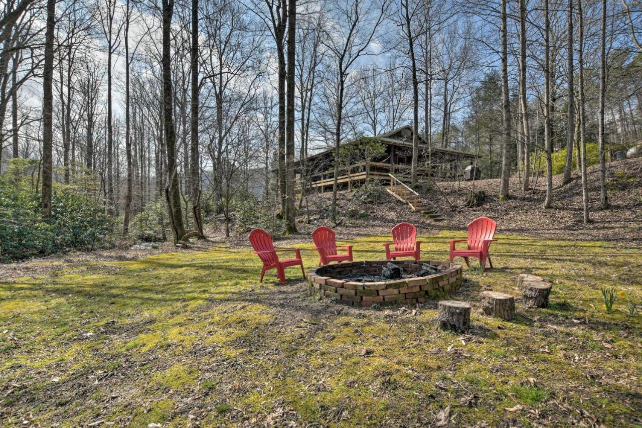 Creekside Marietta Cabin Retreat With Fire Pit! Slater-Marietta المظهر الخارجي الصورة
